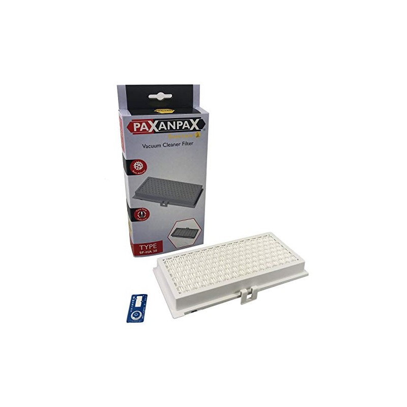 Paxanpax PFC1059 Anti-Allergy Filter with Timestrip Display for Miele SF-HA30