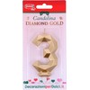 Candelina Buon Compleanno Diamond GOLD n.3
