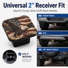 Hitch Cover Receiver Tube Hitch Plug American Flag Bald Eagle
