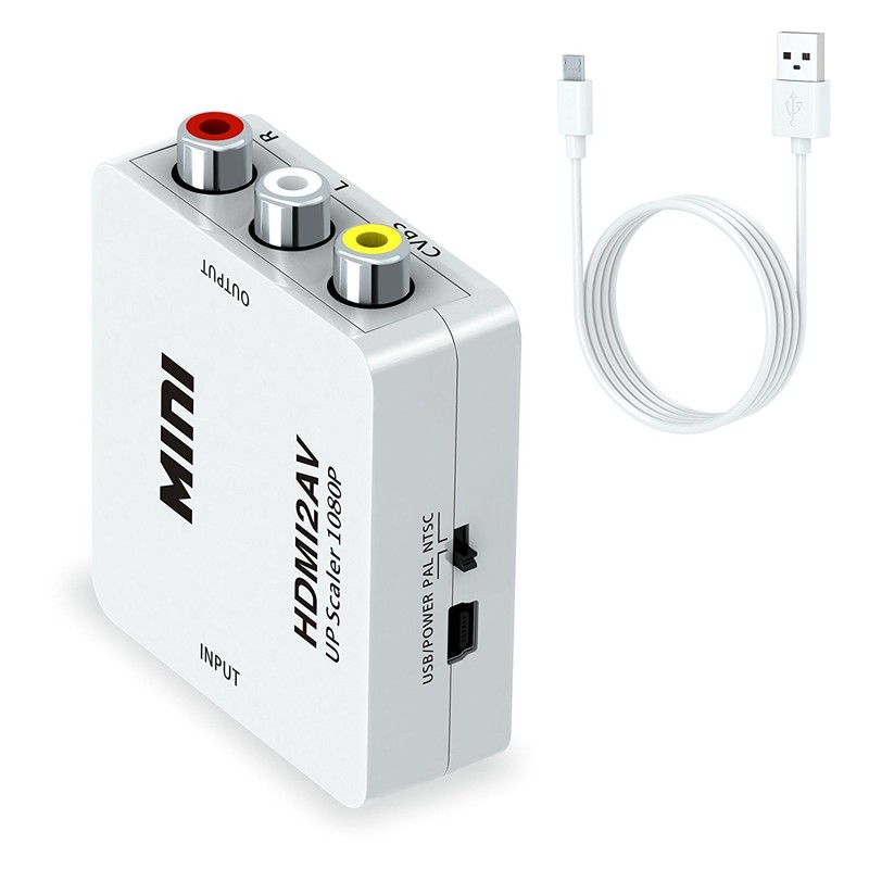 Paris HDMI Input to Composite AV Output HDMI AV Converter