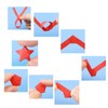 540 Sheets Origami Stars Paper Strips, 8 Different Designs Lucky