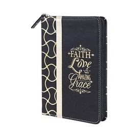Zippered Scripture Journal - Faith Love & Amazing