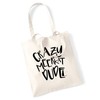 Crazy meerkat dude tote bag