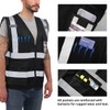 Dib Safety Reflective Mesh Vest High Visibility with Pockets and