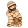 THUN, Man with Fork and Hay Made of High-Quality Ceramic,