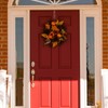 Ainkou 2pcs Clear 12" Wreath Hanger Hook Christmas Wreaths Holders