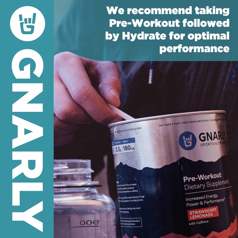 Gnarly Nutrition Hydrate Electrolyte Powder – Pina Colada Exercise Hydration