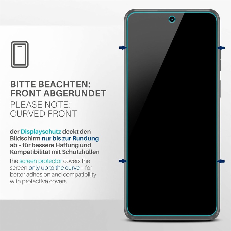 moex FlexProtect Screen Protector Compatible with Motorola Moto G32 Screen