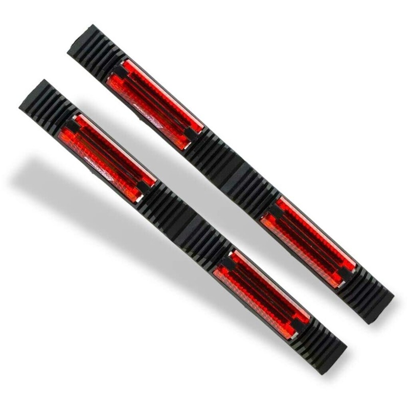 2pcs Car Door Edge reflectors Protector Guard Prevent Reflecting Protect