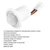 NIZEAMI Mini PIR Infrared Motion Sensor Detection 220V Adjustable Time