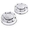 G-PLUS Pair Front Alcoa Alloy Wheel Center Hub Caps 1-TON