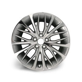 New Single 18" 18x8 Alloy Wheel For 2018-2021 Toyota Camry Machined SILVER OEM Design Replacement Rim