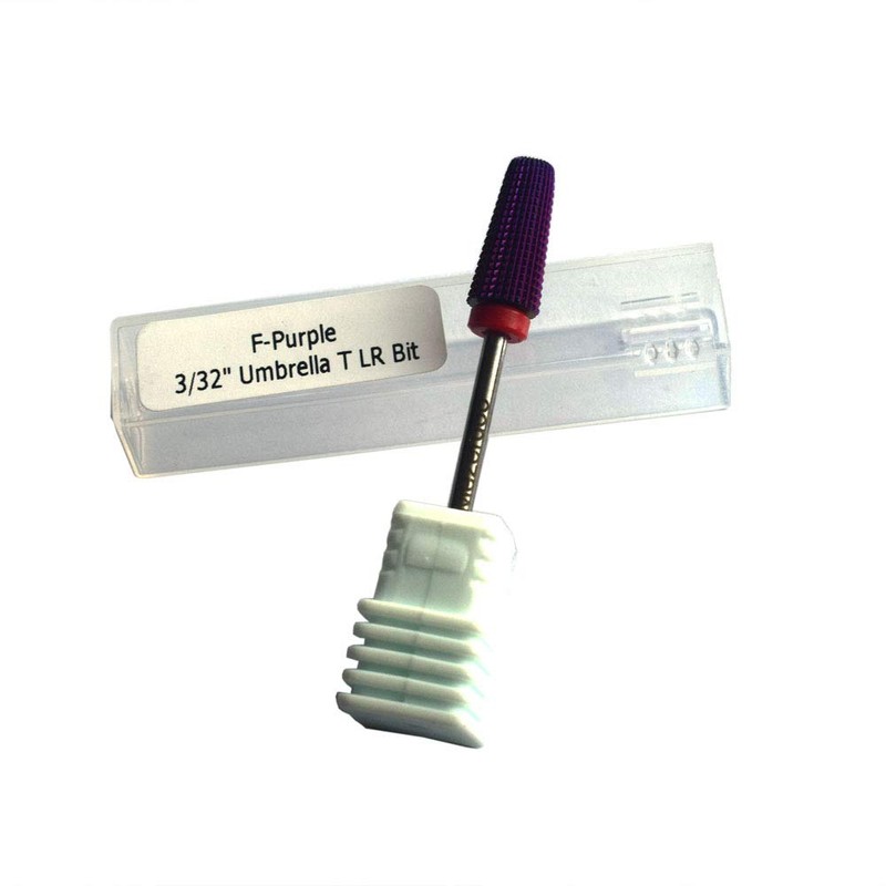 5 in 1 Purple Nail Drill Bit, Nail Off, Gel