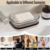 Travel Soap Box, Waterproof Soap Box, Soap Dish with Drain,