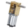 Double Shaft Worm Gear Motor DC12V 381RPM Micro DC Gear