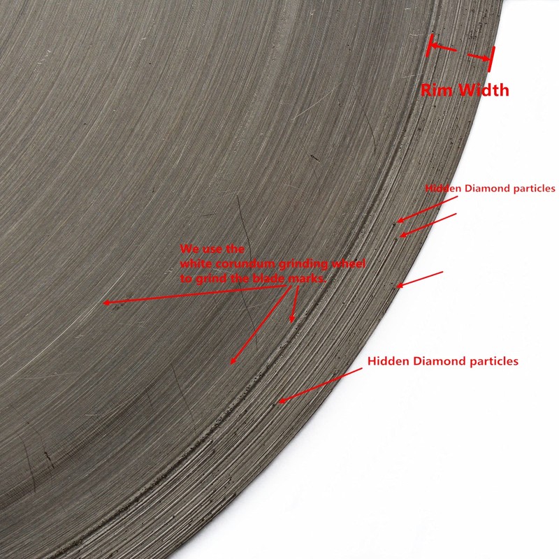 10" inch 250 mm SINTERED Diamond Lapidary Saw Blade Circular