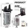 Ignition Switch Lock Cylinder & Door Lock Cylinder Set Compatible