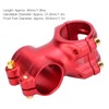 Mountain Bicycle Stem Aluminum Alloy ±7° 31.8mm Cycling Short Handlebar