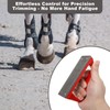 Wadoy Mini Hoof Rasp for Horses, Farrier Rasp for Goat