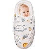 Knirose Newborn Swaddle Blanket & Unisex Infant Wrap, with Head-Protecting
