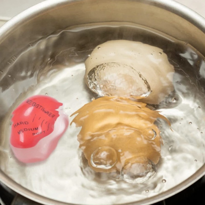 Boiled Egg Timer Cooking Indicator Sodo Soft Medium Hard Reusable