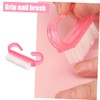 Ipetboom 12pcs Nail Art Brush Bristles Nail Brush for Cleaning