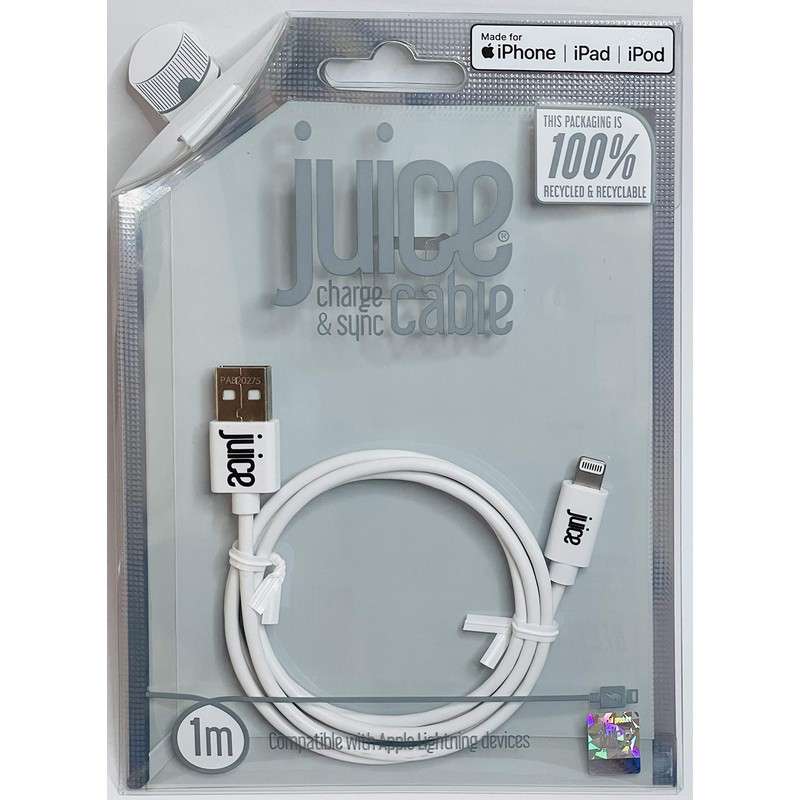 Juice Apple Lightning Charging Cable 1m