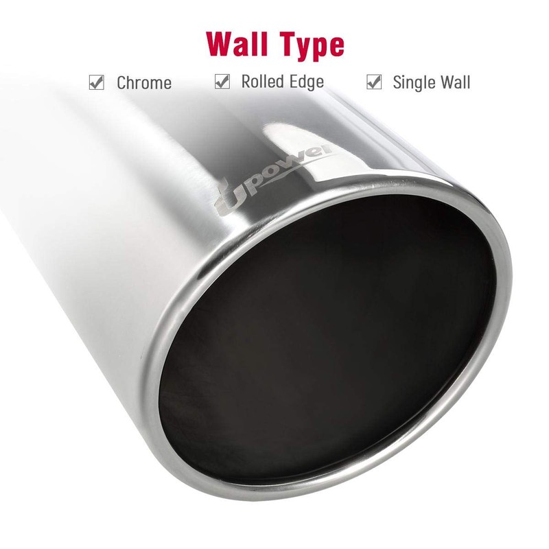 Upower Diesel Exhaust Tip 5" Inlet 7" Outlet 15" Long