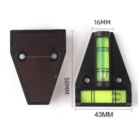 Magnetic T Spirit Level, Cross Spirit Level, Handy Cross Spirit Level, Two-Way Spirit Level, Pack of 3 T-Level Spirit Level, T-type Spirit Level, Caravan Mini Spirit Level, Camping Spirit Level