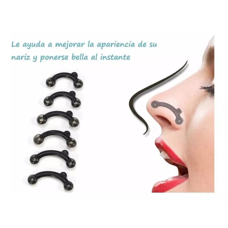 Beser 5 Pz De Respingador De Nariz C/u 3 Pares
