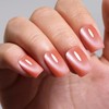 Cat Eye Gel Nail Polish, 0.5 Fl Oz Coral Peach
