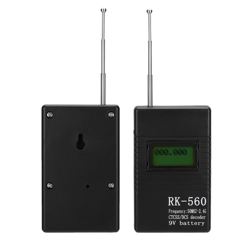 Accurate RK560 50MHz-2.4GHz Frequency Counter Meter Portable Handheld Radio Frequency