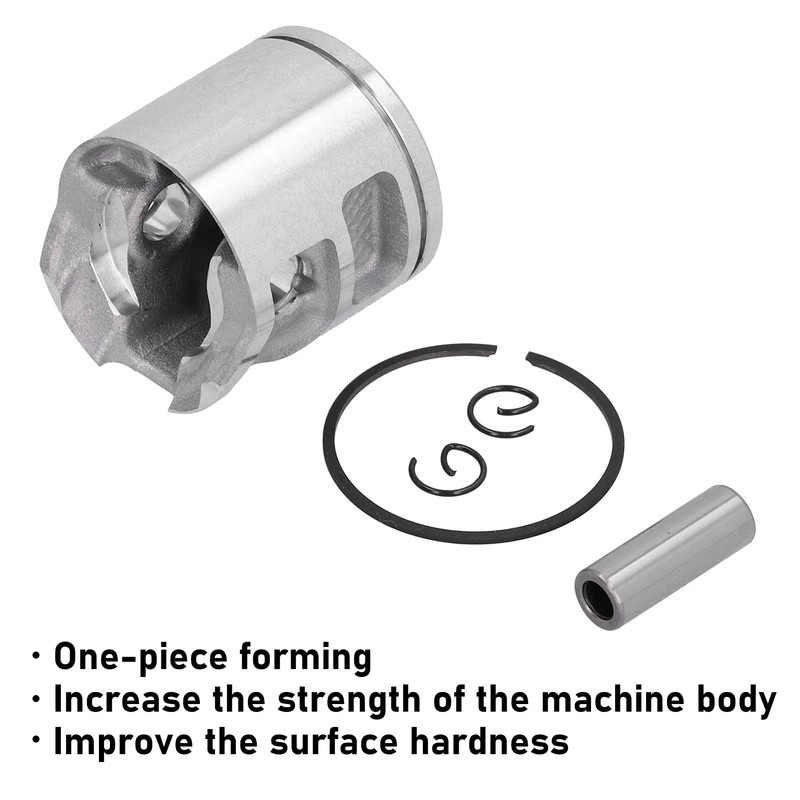 Cylinder Piston Set 43 mm Piston Kit with Rings Chainsaw