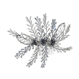 OHPHCALL Pearl Hair Accessories for Women Wedding Bridal Party Braiding Hair Clips Comb Styling