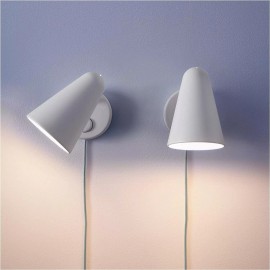 IKEA Wall Mount Lamp White LED Fubbla 303.816.06