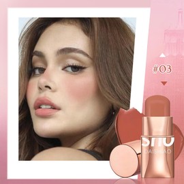 MESUROSE Multi-Use Blush Stick, For Eyes, Lips & Cheeks, Creamy, Hydrating, Buildable, Blendable, High Impact Color, Long-Lasting, 3-in-1 Portable, Organic Natural Makeup, 0.25Oz