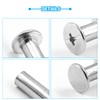 Cionyce 50 Sets M5 x 10mm Chicago Screw Posts Binding