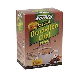 Bonvit Roasted Dandelion Chai Blend Tea 32 Filter Bags, 32 count