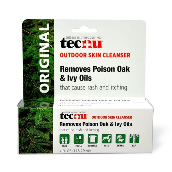 Tecnu Outdoor Skin Cleanser - 4 oz, Pack of 2