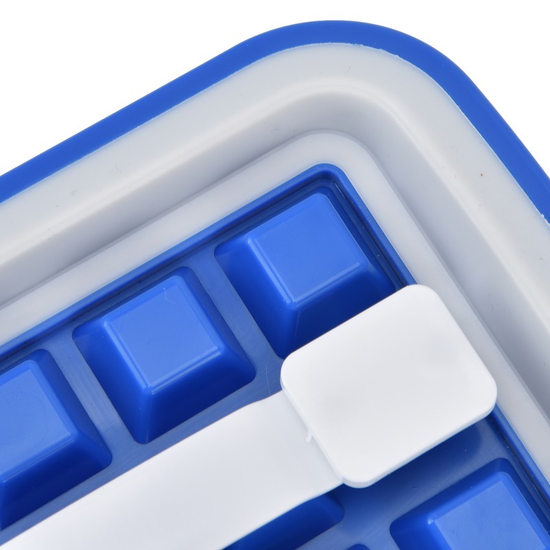 Ice Cube Tray Stretchable Easily Cleaning Saving Space Ice Making