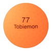 TOBIEMON Fluorescent Matte Color Golf Balls, 1 Dozen (12 Bulbs)