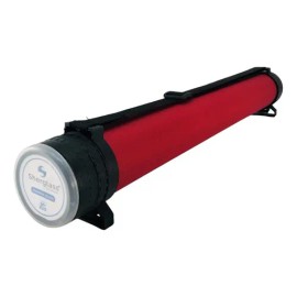 Tubo Portaplanos Sherglass 95 Cm Rojo Liso Porta Planos                                                                                               