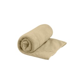 Sea to Summit Tek Towel, Plush Camping and Travel Towel, Large (24 x 47 inches), Desert Brown