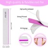 Nail File 100/180 Grit Professional Reusable 25 PCS Double Sides