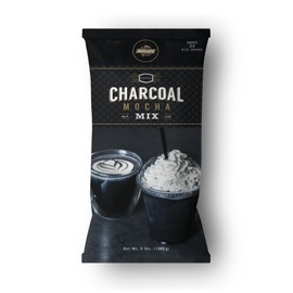 MOCAFE Charcoal Mocha Mix, 3-Pound Bag Instant Frappe Mix, Coffee House Style Blended Drink Used in Coffee Shops