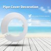MroMax Fit 1.69" Outer Diameter Flange Water Pipe Cover Decoration