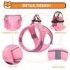 PWOD Dog Harness with Leash Set, No-Pull Step-in Reflective Pet