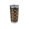 Cute Fall Leaf Pattern Autumn Stainless Steel Insulated Tumbler