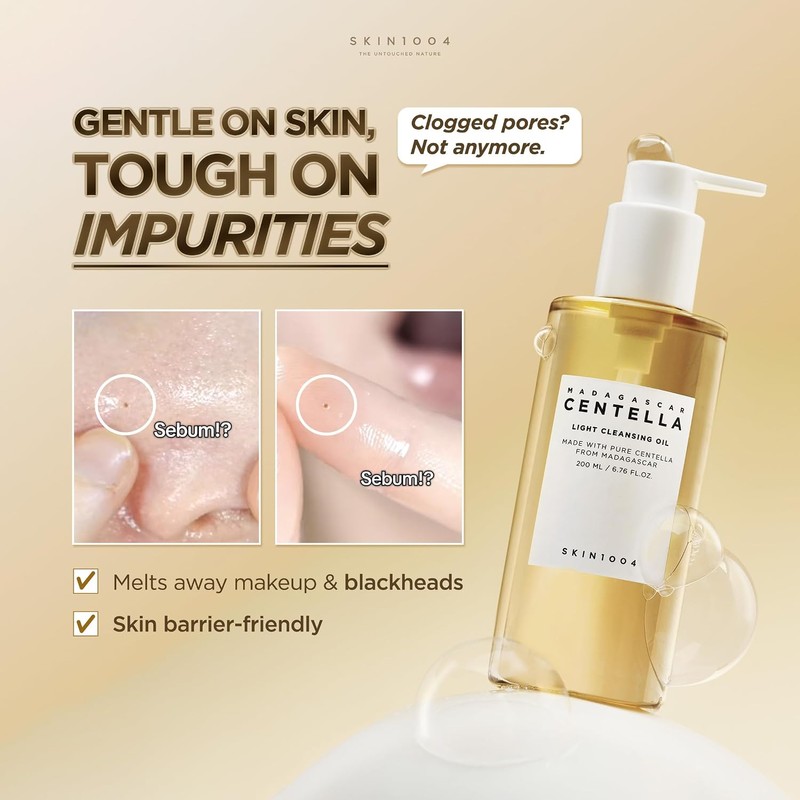 SKIN1004 Madagascar Centella Light Cleansing Oil 200ml