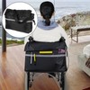 Wheelchair Back Hanging Bags Large Capacity Storage Pouches with Single